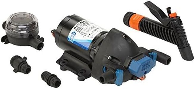 Jabsco 32605-0092 Marine ParMax 4.0 GPM Washdown Pump Kit, 60 PSI, 12 Volt