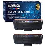 HI-VISION HI-YIELDS Compatible Toner Cartridge Replacement for Samsung MLT-D116L (2 Black,2-Pack) works with M2825DW, M2875FD, M2875FW, M2835DW, M2885FW