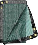 E.share 70% Green Shade Cloth for Garden,Sun Shade Outdoor Patio with Grommets for Plant Covers, Porch Screen, Pergola Shade Cover, Greenhouse, Car Cover(20 Ft X 36 Ft, 70% Green)