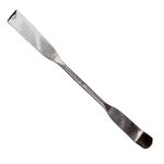 Labsales Stainless Steel/Metal Spatula, Micro Type 130MM Long 10MM Wide, For Scientific Laboratory Sample, Powder, Measuring And General Lab Supplies