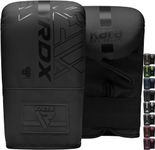 RDX Bag Gloves for Heavy Punching Training, Maya Hide Leather KARA Punch Mitts for Sparring, Boxing, MMA, Muay Thai, Kickboxing, Focus Pads and Double End Speed Ball Workout