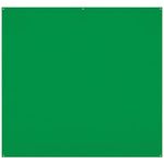 Westcott X-Drop Pro Wrinkle-Resistant 8' x 8' (2.44 x 2.44m) Backdrop for Headshots, Photoshoots, Group Portraits, Video Interviews, & Photo Booths - Portable and Travel Friendly (Chroma Key Green)