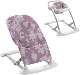 Graco Jumpstart 4-in-1 Adjustable Infant Activity Bouncer & Jumper, Versatile Baby Swing, Floor Seat, and Kids Chair with Snack Tray, Lilac Mod