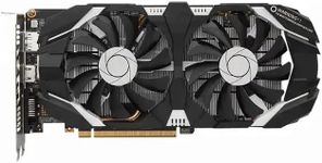 GTX1060 GDDR5 192bit PCIE Graphic Card, Dual Fans 8008MHz Memory Frequency Computer Graphics Card, HDMI DVI DP 4K HDR Gaming Graphics CardGPU 5GB