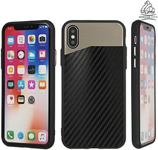 Gorilla Tech - Carcasa para iPhone 6 y 6S, diseño de Fibra de Carbono