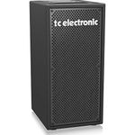 TC Electronic BC208 200W Passive Bass Cabinet with Dual 8" Speakers, 8 Ohm, Compact Stackable Design for Bass Amplifiers