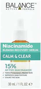 Balance Active Formula 15% Niacinamide Blemish Recovery Serum (30 ml) - Contains 15% Niacinamide which targets blemish-prone skin and improves skin texture. Dermatologically tested.