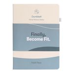 The Dumbbell Home Workout Journal. 13-Week Program. Fitness Planner / Workout Book that only requires dumbbells. Tells you exactly what to do and how to track progress. Provides completely guided workouts, # of sets to do for each exercise, # reps to aim for, and provides a place to track all your progress. Workout Journal for Women & Men. Workout Planner for Women. Workout Log Book / Fitness Journal / Workout Notebook. (Spiral Bound)