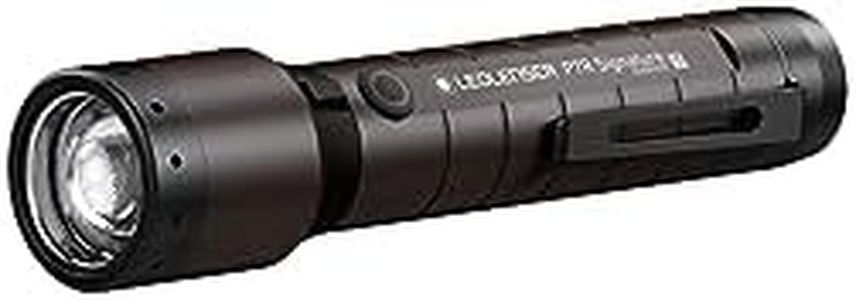 Ledlenser - P7R Signature Rechargeable Torch, 2000 Lumens, Smart Light Technology, Mode Switch, Hard-Anodized Body, Magnetic Charge System