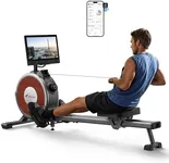 MERACH Rowing Machine with 15.6" HD