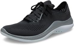 Crocs Men's LiteRide 360 Pacer Sneaker, Black/Slate Grey, US 10