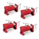 Snader Cabinet Clamps, Cabinet Tools, Cabinet Installation Tools, Cabinet Clamps for Installing Cabinets, Compatible with Bessey Clamp, Face Clamp, Pony Clamps, Aluminium Thickened Version（2Pack）