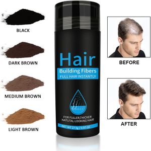 Black Hair Fibres Concealer – Instant Hair Thickening Powder