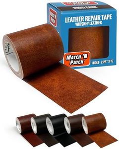 MATCH 'N PATCH Realistic Leather Repair Tape - Durable, Easy-to-Apply, Professional Grade, Versatile Use, Designed in North Carolina for Furniture Restoration & DIY - Whiskey, 2.25 inch x 15 feet