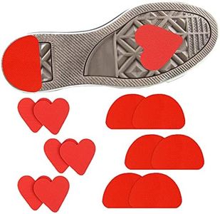 Mcvcoyh Anti-Slip Shoe Grips by Non Skid Rubber Bottom Sole Grip 10 Pcs Self-Adhesive Non-Slip High-Heeled Shoes Sole Protector Pads Sticker for Men and Women