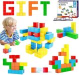 Hiwawind Magnetic Blocks Toddlers T