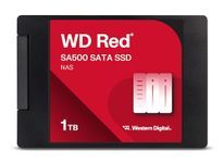 Western Digital Red SA500 NAS 1TB 3D NAND Internal SSD - SATA III 6 GB/S, 2.5'/7mm, Up to 560 MB/S - WDS100T1R0A