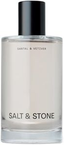 Salt & Stone Body Mist, Santal & Vetiver Scent, Skincare Infused Perfume Hair & Body Spray for Women and Men, Hydrating Fragrance with Glycerin and Red Algae, Vegan, Cruelty Free, 3.4 fl oz