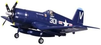 WOWOBONTOY RC Warbird Airplane 800mm Wingspan, 4CH 2.4GHz Brushless RC Plane, EPP Foam Fixed Wing, Scale WWII RC Airplane for Outdoor Flight (RTF Version)