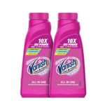 Vanish 800 ml (Pack of 2), All In One Stain Remover | Removes Tough Stains & Brightens Colours | Detergent Add On | Suitable with all Washing Detergent Powders and Liquids