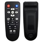 PerFascin Replacement Remote Control Fit for Western Digital Live HD TV Streaming Media Player Plus Hub WD 1st 2nd 3rd Gen WDTV001RNN WDTV003RNN WDBACC0010HBK WDBNLC0020HBK WDBNLC0010HBK