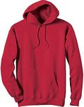 Hanes Men's Pullover Ultimate Heavyweight Fleece Hoodie, Deep Red, XX-Large