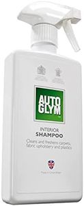 Autoglym Interior Shampoo 500ml - safe effective cleaner and freshener for car carpet, leather, plastic, upholstery, fabric, vinyl and automotive accessories