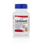 HealthVit Lactaneed Lactase Enzyme Supplement 300mg 60 Capsules For Lactose Intolerance