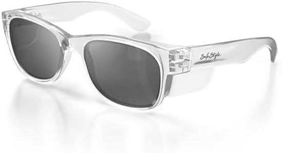 SafeStyle Classics Clear Frame Tinted Lens Safety Glasses