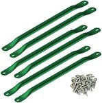 Swing-N-Slide WS 4564 Metal Monkey Bars with Six 21.5" Metal Rungs with Hardware, Green