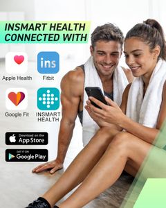INSMART Bluetooth Body Fat Scale – Digital Smart Weight Analyzer