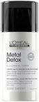 L'Oréal Professionnel Metal Detox Anti-Metal High Protection Cream, Leave-In Treatment for Damaged Hair, Hydrates, Protects from Heat Styling, Helps Preserve Colour, Serie Expert, 100 ml