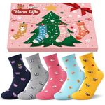 Stocking Fillers Women Ladies Socks: Cute Animal Socks Womens 4-7, Novelty Funny Girls Socks, Xmas Christmas Gifts for Women Her Mum Gifts, Presents for Women Stocking Fillers for Teenage Girls Gifts