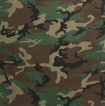 Rothco Bandana, Woodland Camo,