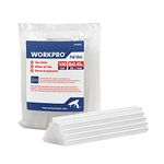 WORKPRO 100 Hot Glue Sticks 200 x 11 mm, Universal Transparent Glue Sticks for Hot Glue Gun, Ideal for DIY, Crafts, Hobbies