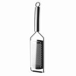 Microplane Kitchen Grater Fine for Hard Cheese, Citrus Fruits, Garlic, Chili, Cinnamon and Nutmeg with Stainless Steel Blades - Made in USA