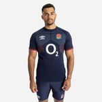 Umbro Mens England Rugby Alternate Shirt 2024 Adults Top Navy L