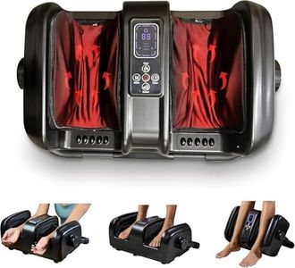 LifePro Foot Massager for Neuropathy with Heat, Shiatsu Foot and Calf Massager, Electric Foot Massager Machine with Remote Control, SoleSerene Feet Massager for Foot, Ankles and Arms