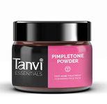 Tanvi Essentials Pimpletone Powder, Deep Acne Treatment, Herbal Cleansing Face Pack/ 100% Natural/GMP Certified/Made in India