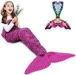 AmyHomie Mermaid Tail Blanket, Merm