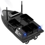 V803 PRO GPS RC Bait Boat with Built-In Sonar Fish Finder, High-Speed Fishing Bait Boat, 500M Range, Auto Return, 4 Hopper & Waypoints, Remote Contro Carp Fishing Boats