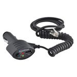 Escort Cobra Official SmartCord USB, Half Straight Half Coiled Cord with USB Charging Port, Works with All Current Generation Escort and Cobra Windshield Mounted Detectors, Apple and Android Devices