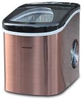 Frigidaire EFIC117-SSCOPPER-COM Stainless Steel Ice Maker, 26lb per day, COPPER STAINLESS