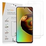 kwmobile Set of 3 Screen Protectors Compatible with Xiaomi Redmi Note 11 / Note 11S - Anti-Glare Anti-Fingerprint Display Films - Matte