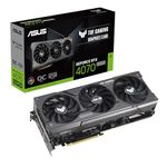 ASUS GeForce RTX 4070 Super 12G TUF Gaming OC Graphics Card - 2580MHz Boost Clock, GDDR6X, PCIe Gen 4, DLSS 3, HDMI 2.1a, 3 x DisplayPort 1.4a (Supports 4K & 8K HDR)