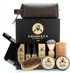 Beard Kit Gifts for Men, 9 Pcs Bear