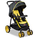 Fisher-Price Explorer Stroller Cum Pram (Yellow)