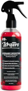 Wraptors N9 Sio2 Ceramic Booster Spray, Award Winning Extreme Shine, All In One Ceramic Coating Sheild, Ceramic Wax & Detailer, Sealent & UV Protectant Top Coat- Easy To Use Spray Bottle 8oz