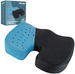 Kolbs Car Seat Cushion Truck Driver Cushion | Memory Foam Seat Cushion | Gel Infused Ventilated