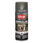Krylon K04293007 Camouflage With Fusion For Plastic Paint Technology Aerosol Spray Paint, 11-Ounce, Camouflage Olive